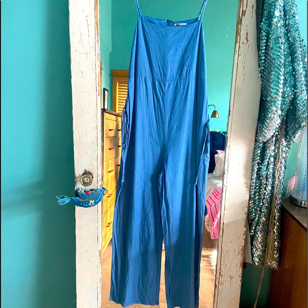 LIRA Blue Jumpsuit